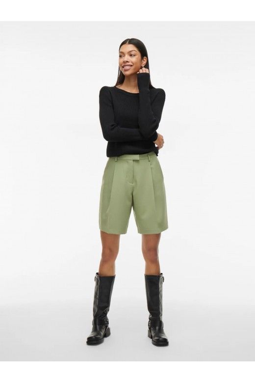 Calção Mulher VILA PINIEMA RW Tailored Shorts/BFS Calção Mulher VILA PINIEMA RW Tailored Shorts/BFS
