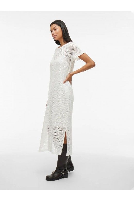 Vestido MINI O Midi Croché VILA Vestido MINI O Midi Croché VILA