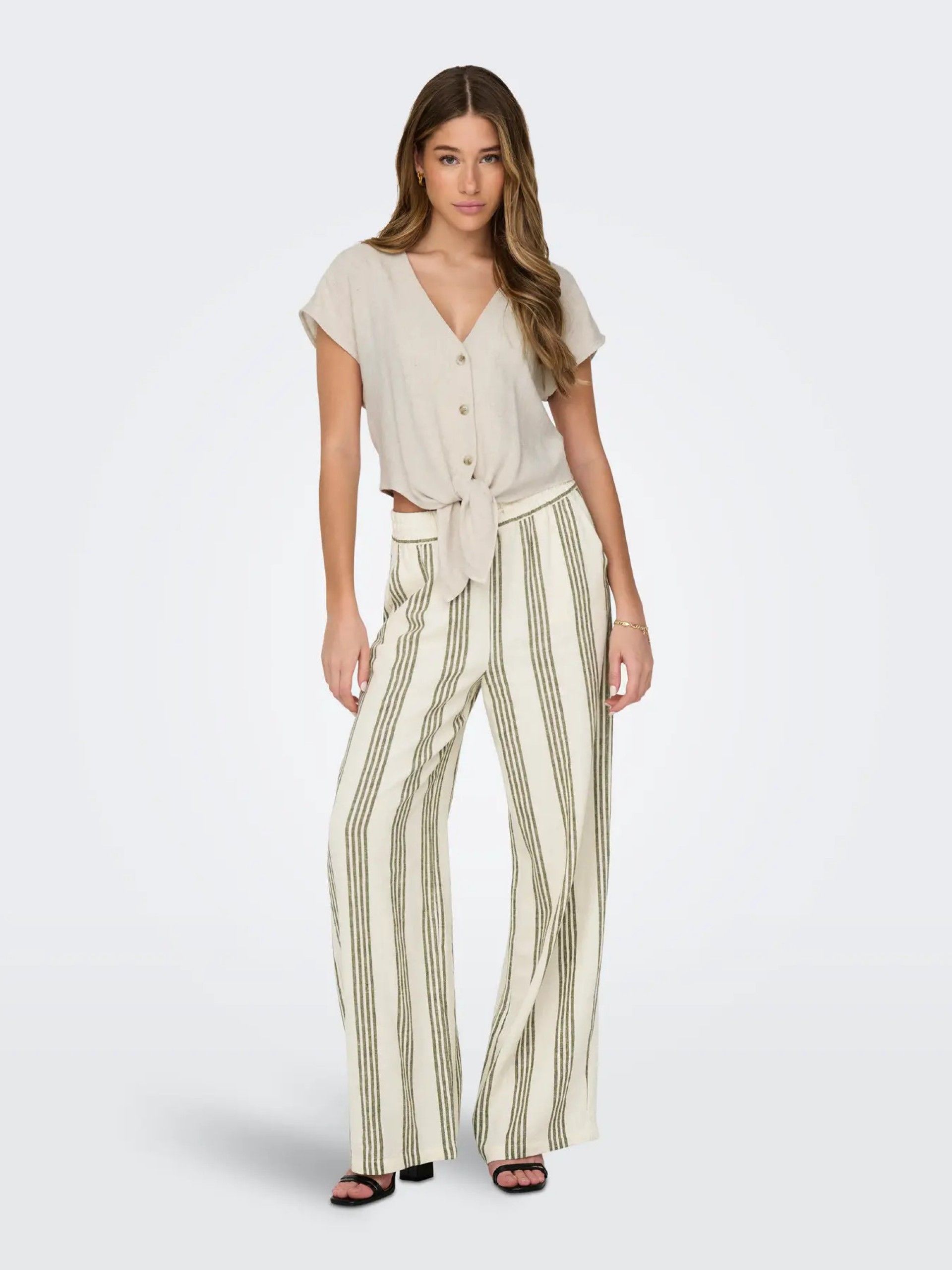 Top Blusa Siesta SS Knot Lin Only