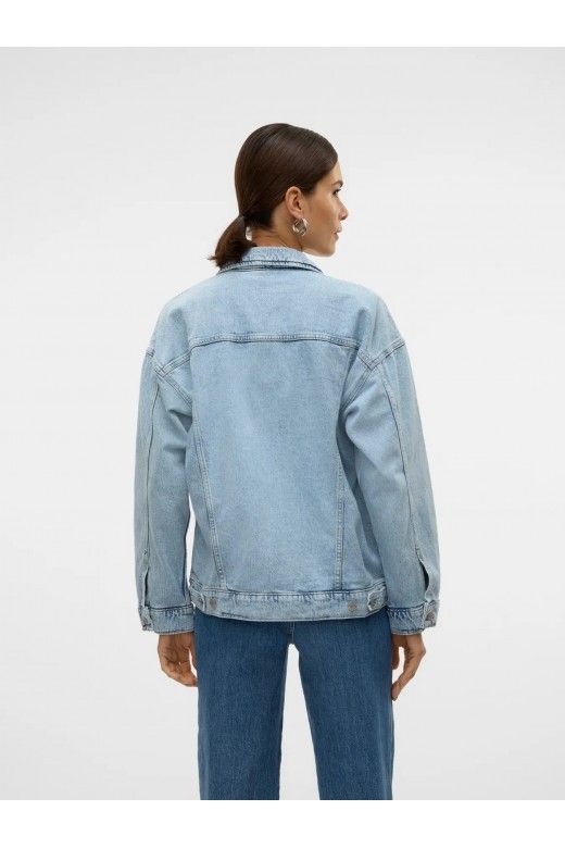 Casaco Jeans Mulher Oversize TESSA VERO MODA Casaco Jeans Mulher Oversize TESSA VERO MODA