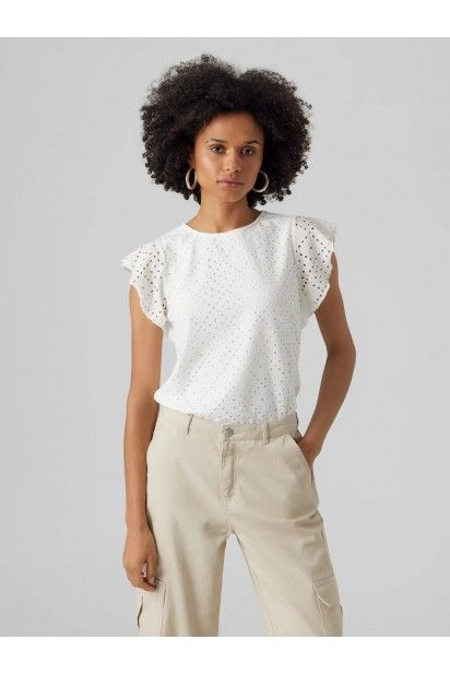 Top TASSA Fril VERO MODA