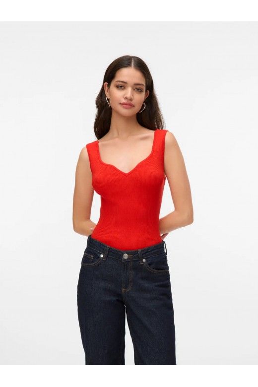 Top Malha V WILLOW VERO MODA Top Malha V WILLOW VERO MODA
