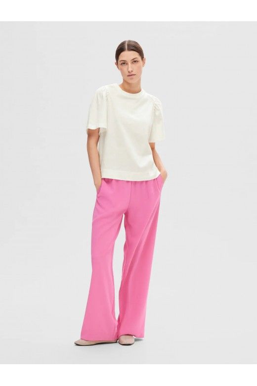 T-Shirt PENELOPE 2/4 Ruffle SELECTED FEMME T-Shirt PENELOPE 2/4 Ruffle SELECTED FEMME