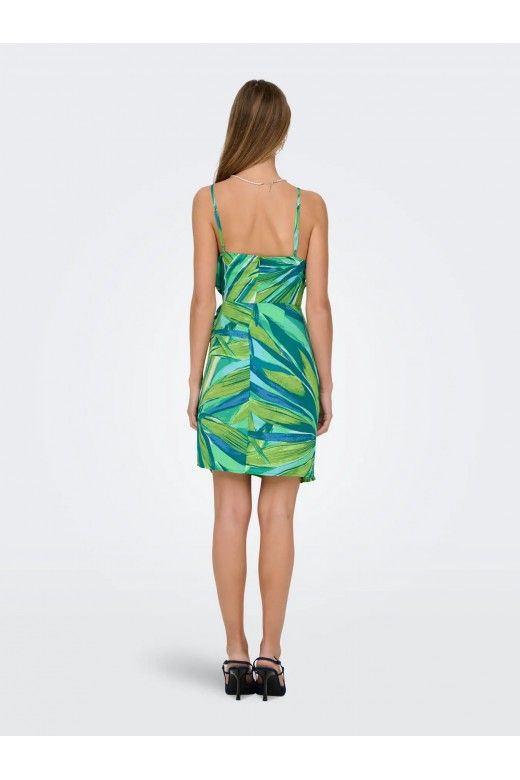 Vestido ALMA Print Poly Isa Wrap ONLY Vestido ALMA Print Poly Isa Wrap ONLY
