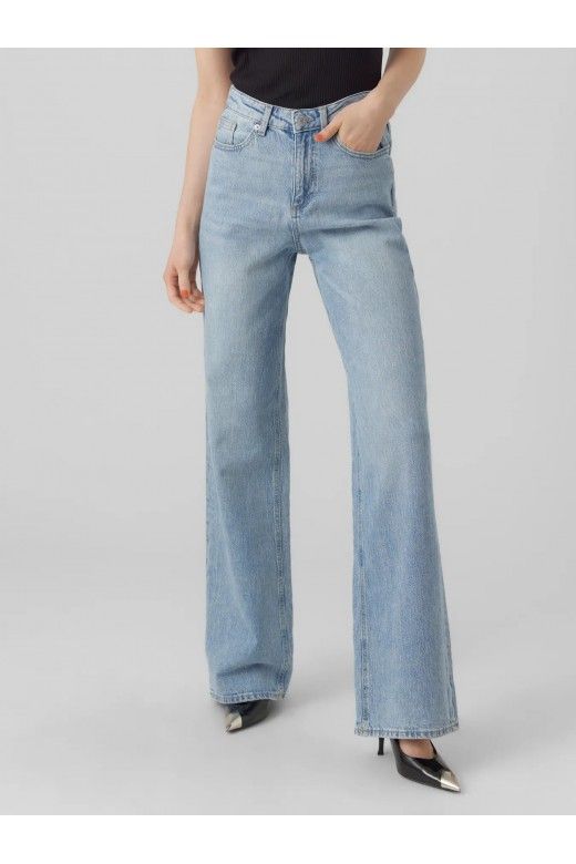 Calça Jeans Mulher TESSA HR WIDE VERO MODA Calça Jeans Mulher TESSA HR WIDE VERO MODA