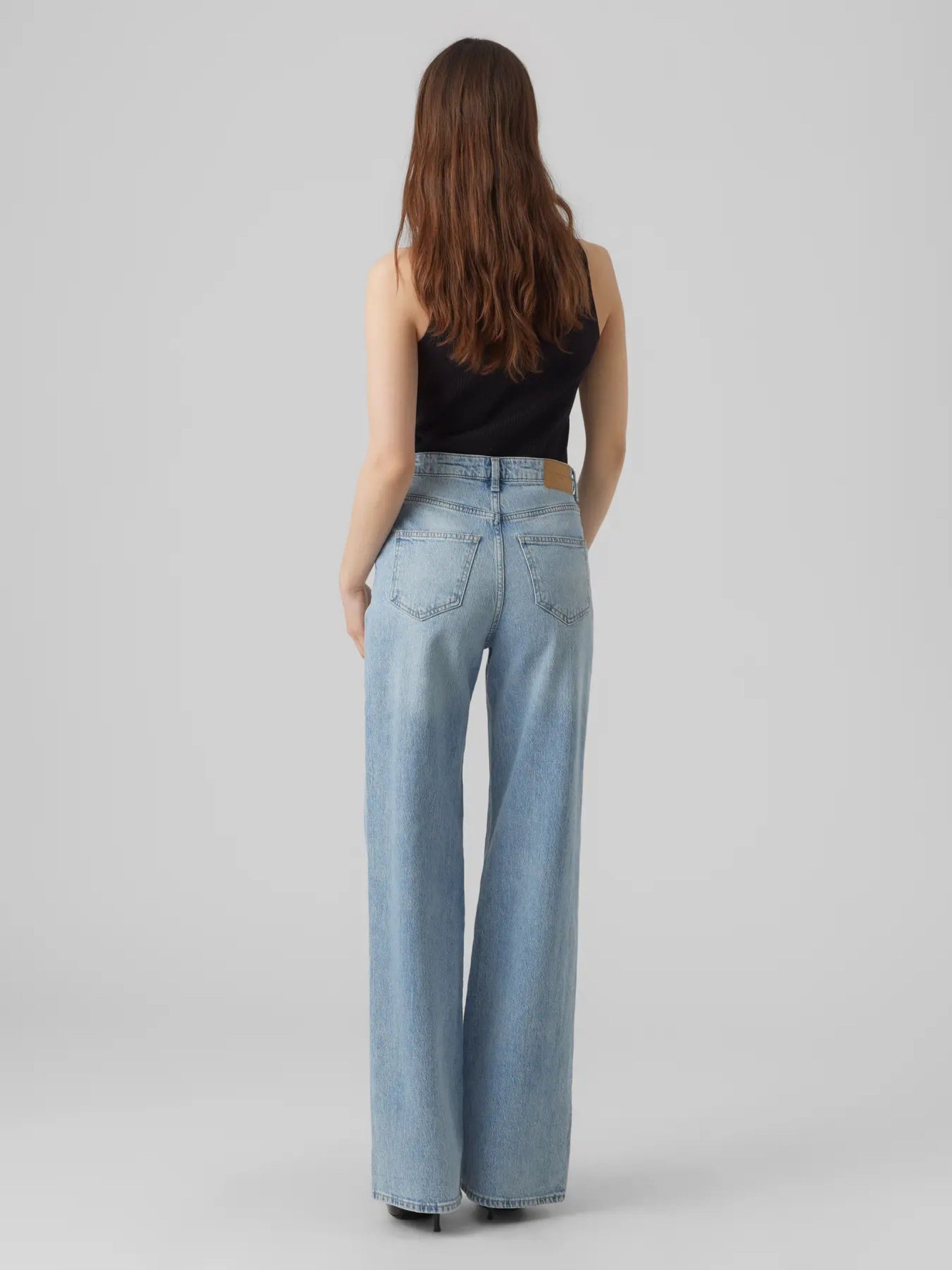 Calça Jeans Mulher TESSA HR WIDE VERO MODA