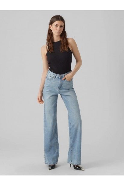 Cala Jeans Mulher TESSA HR WIDE VERO MODA