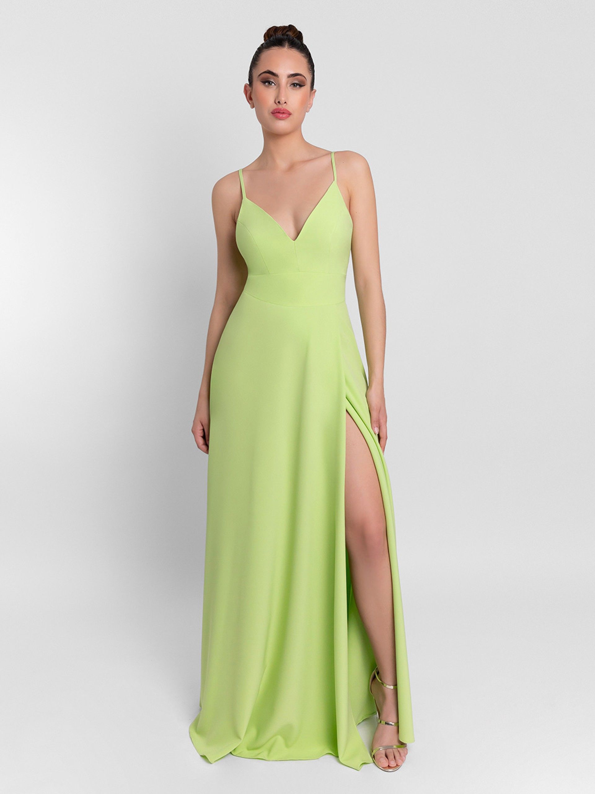 Vestido Comprido Crepe PETIT MONCHO