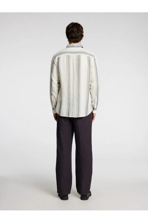 Camisa SELECTED REGKYLIAN Limen Riscas Camisa SELECTED REGKYLIAN Limen Riscas