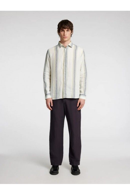 Camisa SELECTED REGKYLIAN Limen Riscas Camisa SELECTED REGKYLIAN Limen Riscas