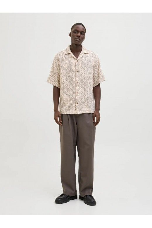 Camisa BLUVINCENT V manga curta Print Jack Jones Camisa BLUVINCENT V manga curta Print Jack Jones