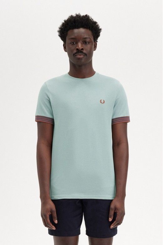 T-Shirt Homem Basic Piqué FRED PERRY T-Shirt Homem Basic Piqué FRED PERRY