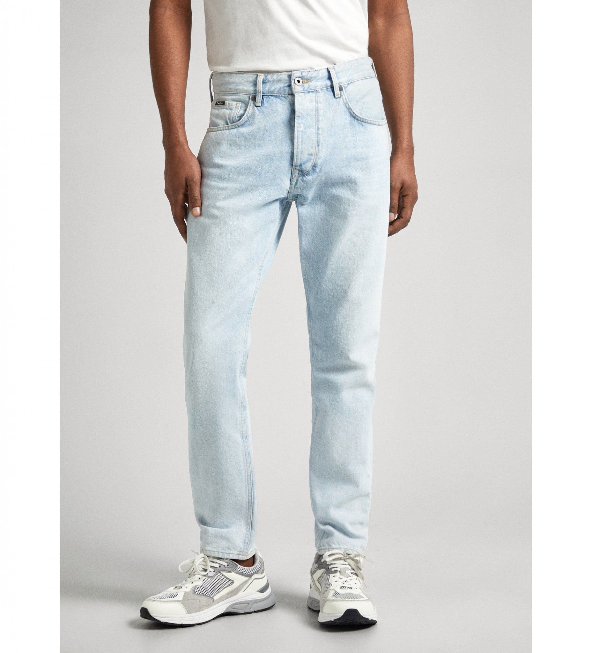 Calça Jeans Homem Tapered Da Pepe Jeans