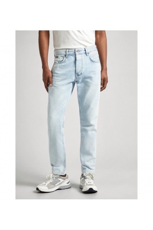Calça Jeans Homem Tapered Da Pepe Jeans Calça Jeans Homem Tapered Da Pepe Jeans