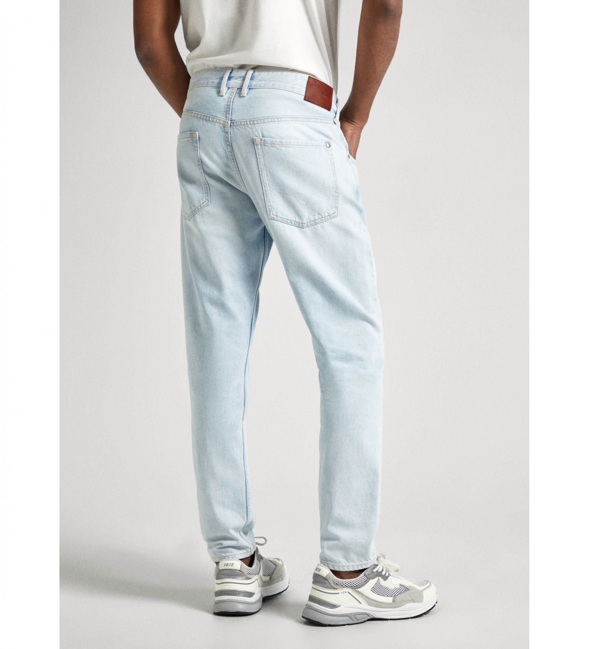 Calça Jeans Homem Tapered Da Pepe Jeans