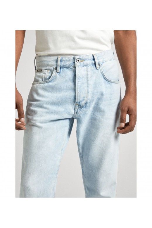 Calça Jeans Homem Tapered Da Pepe Jeans Calça Jeans Homem Tapered Da Pepe Jeans