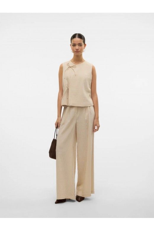 Cala de Tecido Vmfea Palazzo Vero Moda