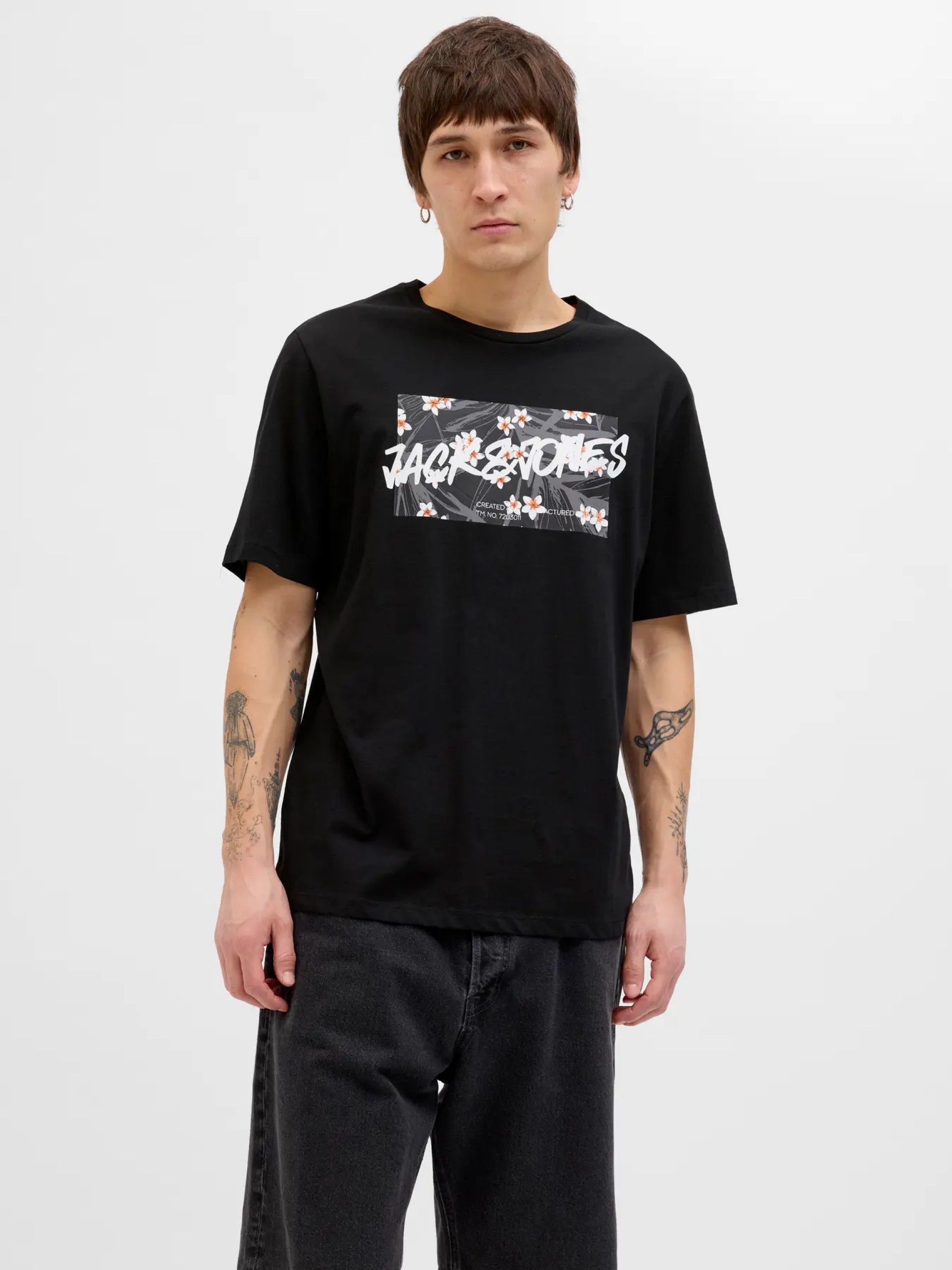 T-Shirt Homem JJHAWAII jack & Jones