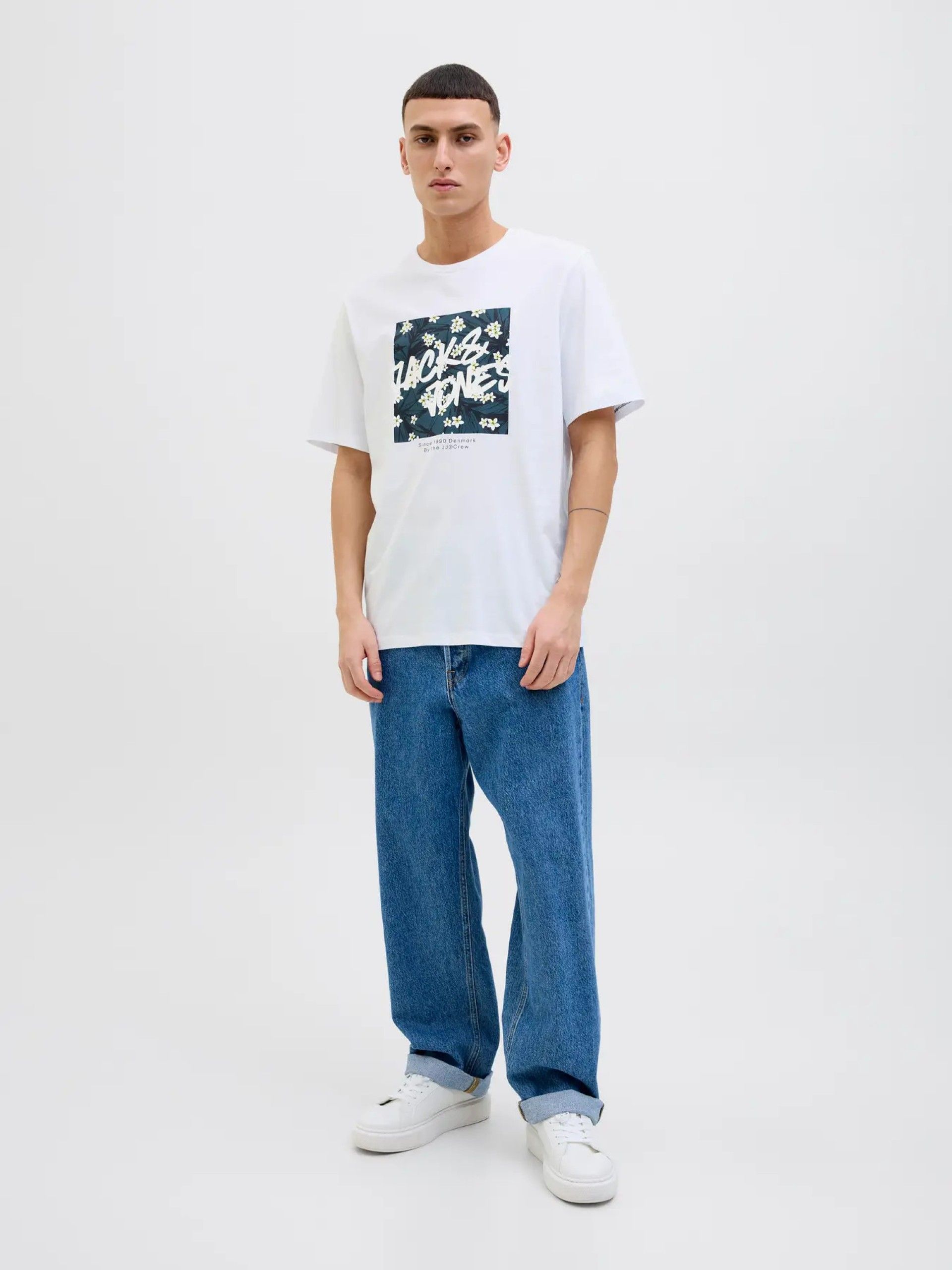 T-Shirt Homem JJHAWAII jack & Jones