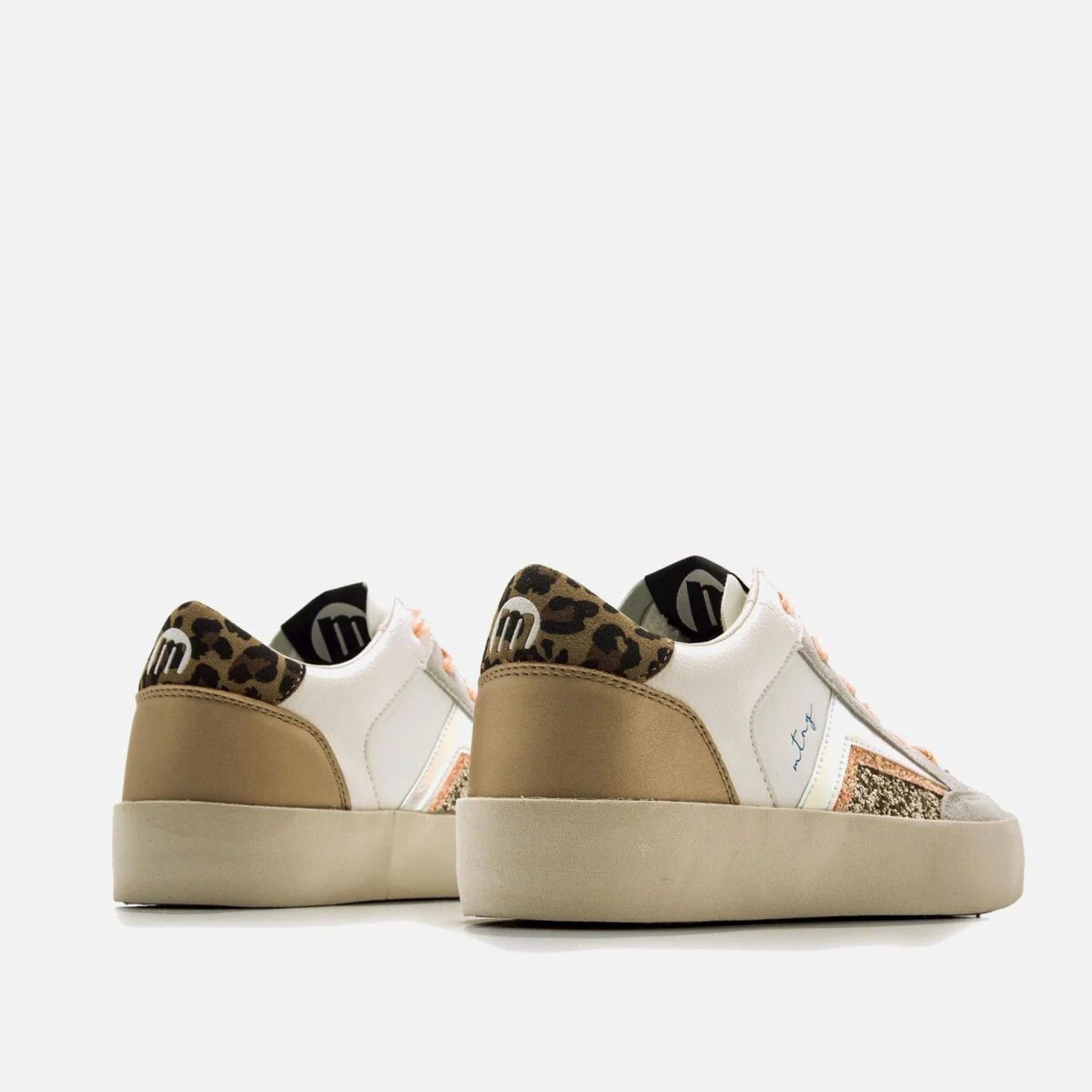 Sapatilha Mulher Casual com Glitter