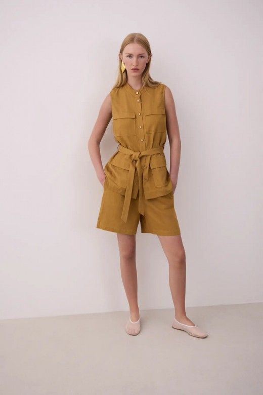 Calção NURIA Shorts Button VILA Calção NURIA Shorts Button VILA