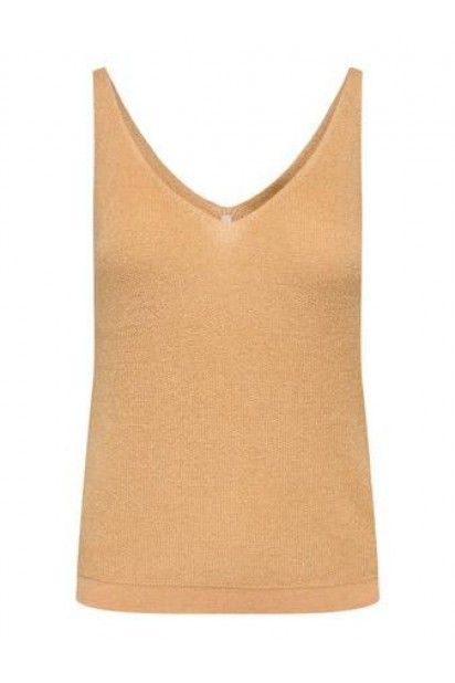 Top malha V SHINA Glitter ONLY