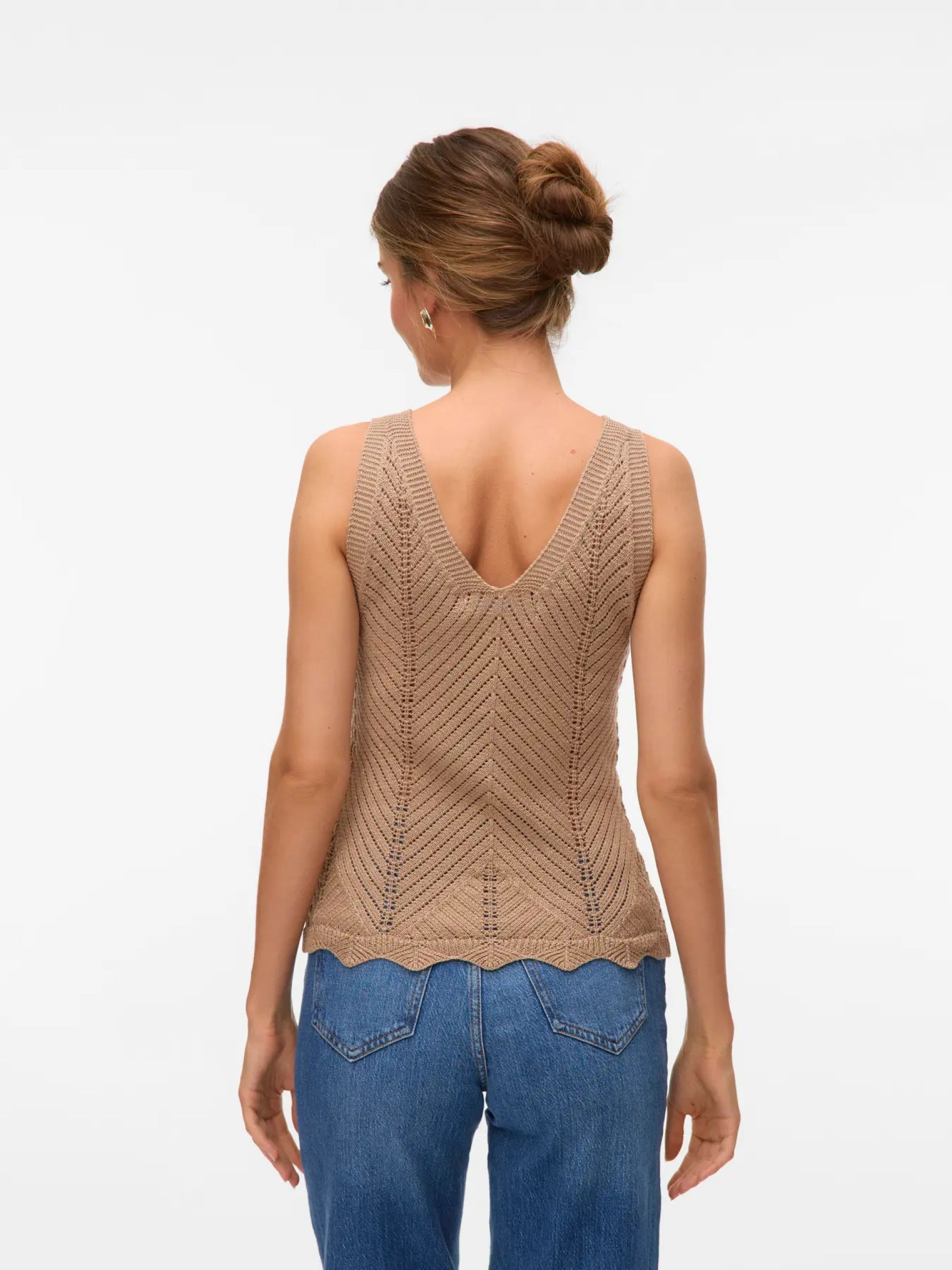 Top Malha V NOEL SL VERO MODA