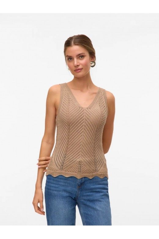 Top Malha V NOEL SL VERO MODA Top Malha V NOEL SL VERO MODA