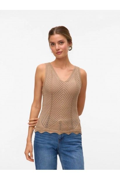 Top Malha V NOEL SL VERO MODA