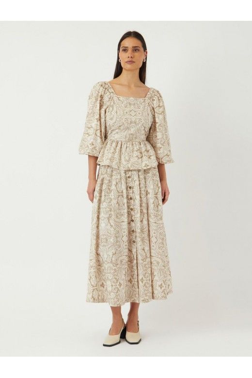 Top SARA 3/4 Print YAS Top SARA 3/4 Print YAS