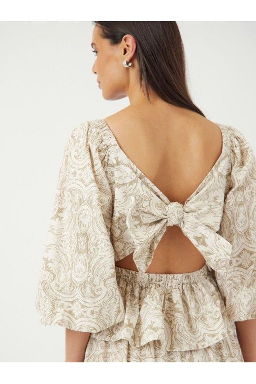 Top SARA 3/4 Print YAS Top SARA 3/4 Print YAS