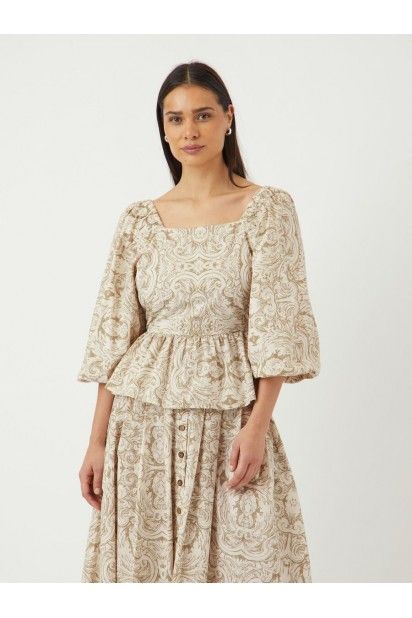 Top SARA 3/4 Print YAS