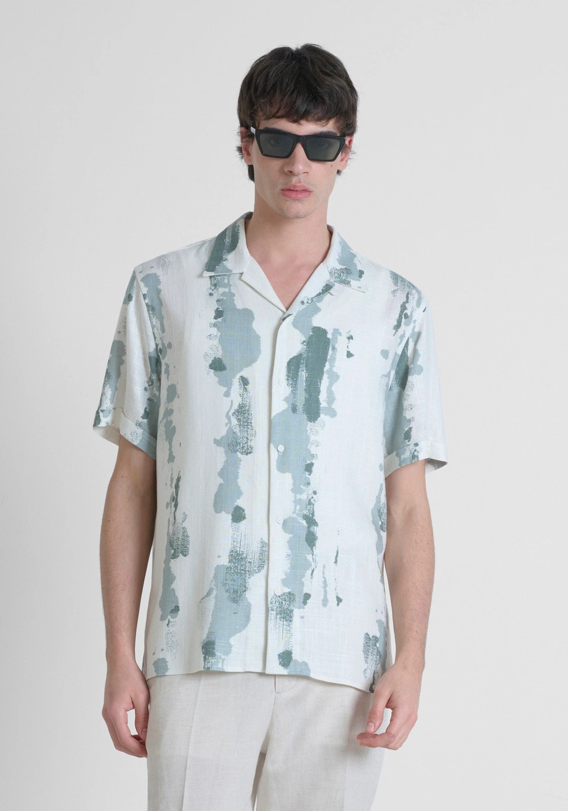 Camisa ANTONY MORATO V Marrkech manga curta