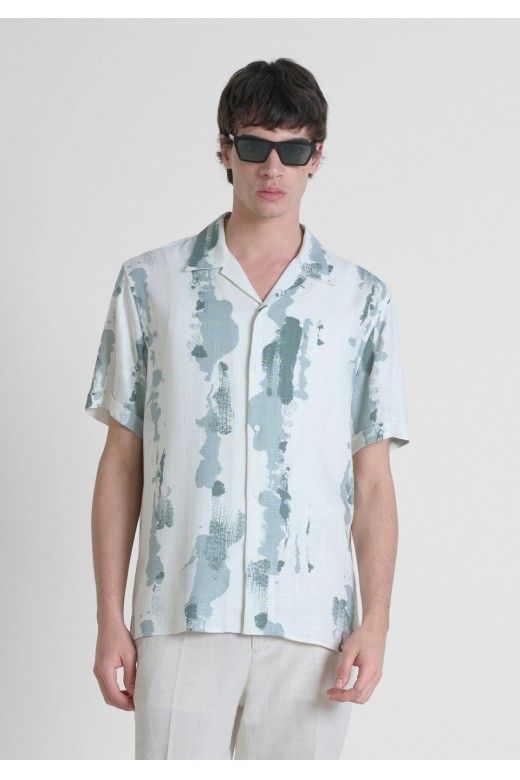 Camisa ANTONY MORATO V Marrkech manga curta Camisa ANTONY MORATO V Marrkech manga curta