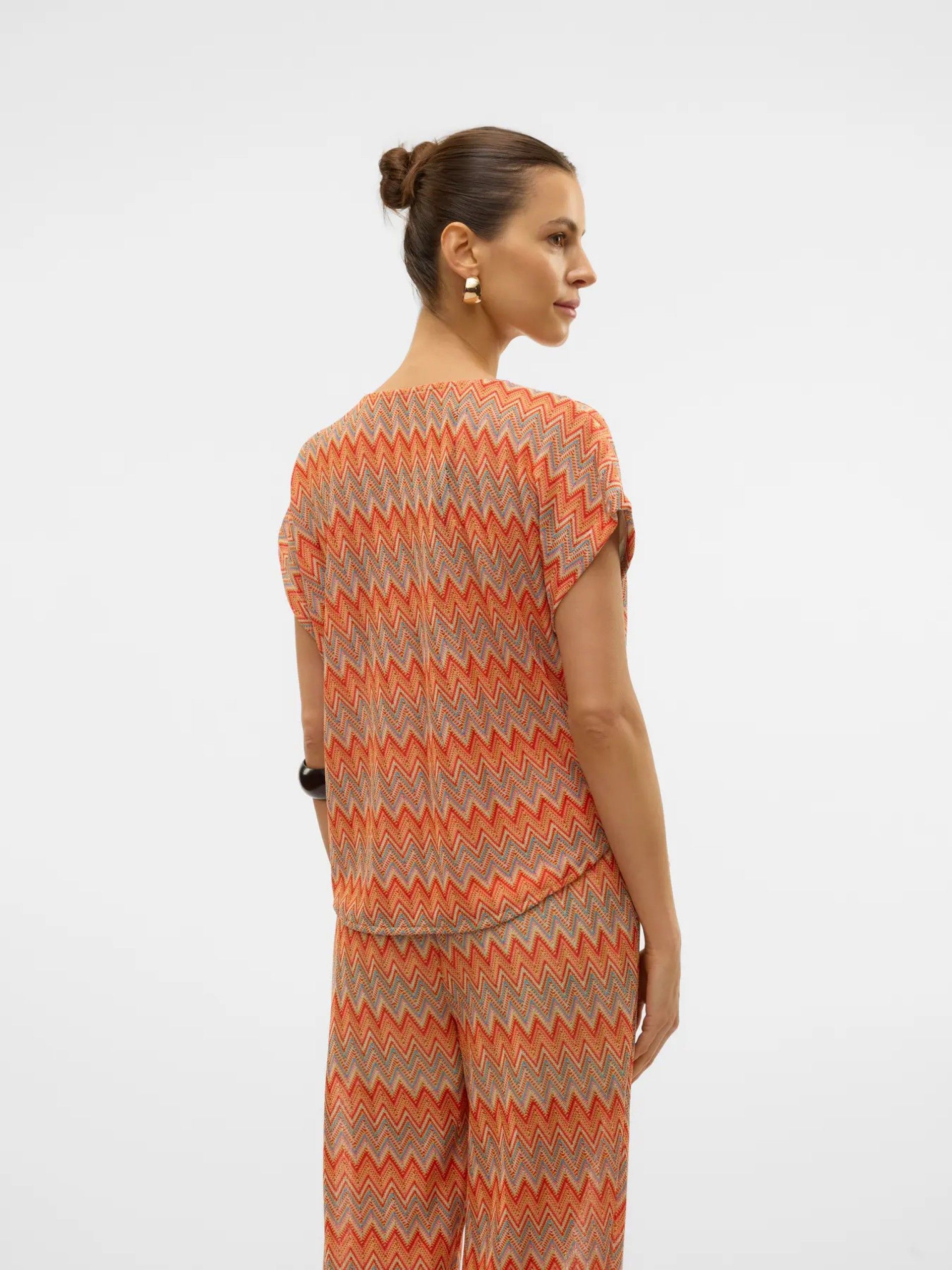 Top DICTE V JRS Print VERO MODA