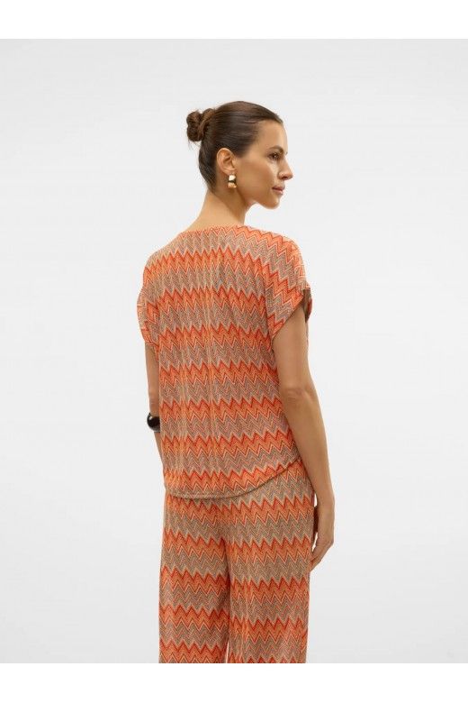 Top DICTE V JRS Print VERO MODA