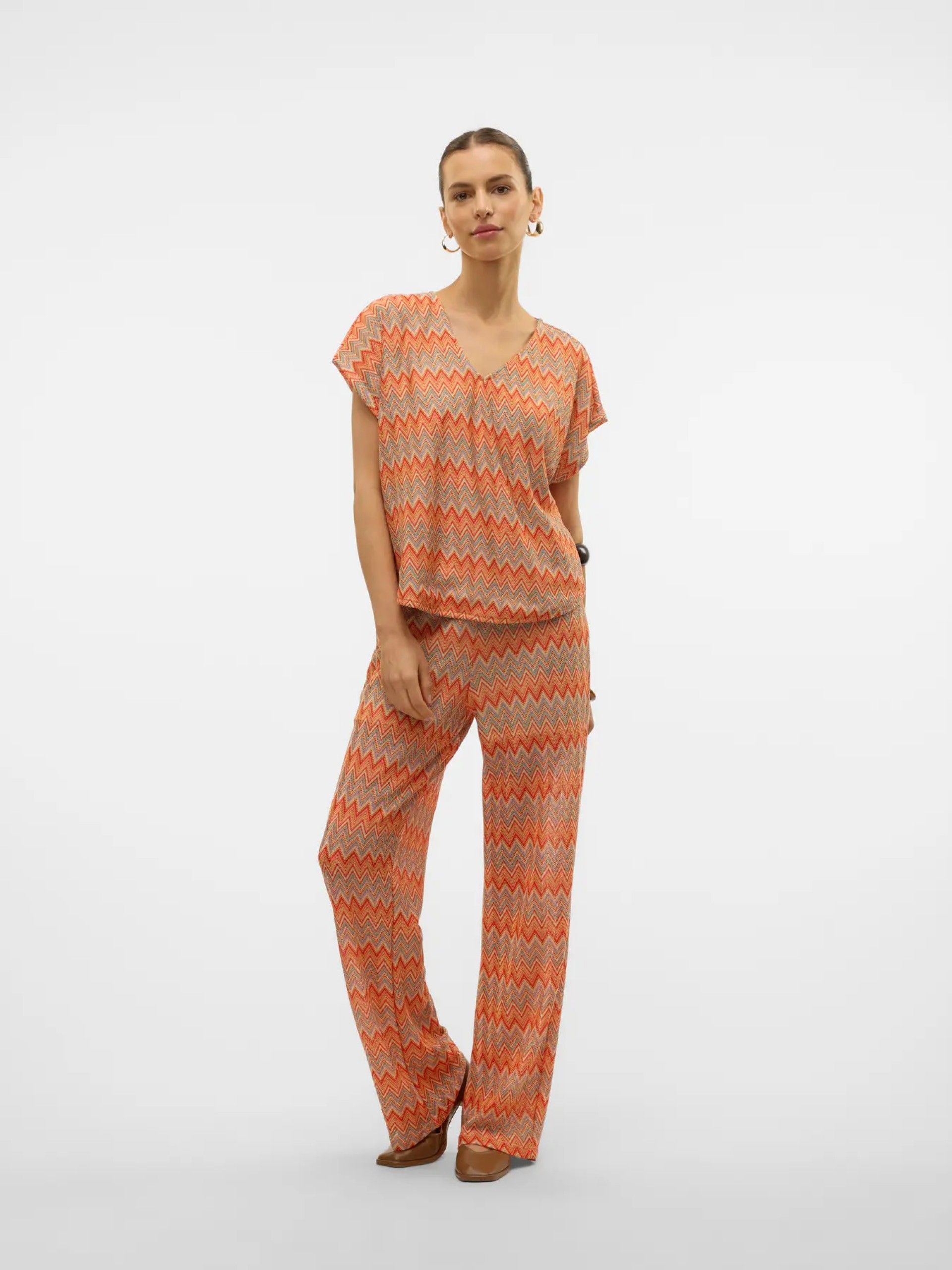 Top DICTE V JRS Print VERO MODA