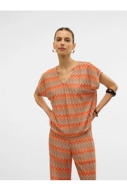 Top DICTE V JRS Print VERO MODA