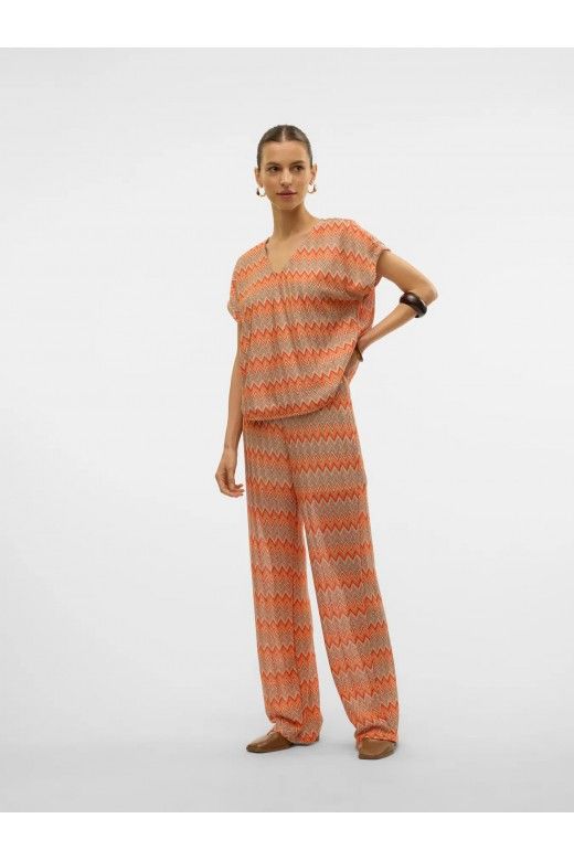 Cala DICTE HW Straight Print JRS VERO MODA