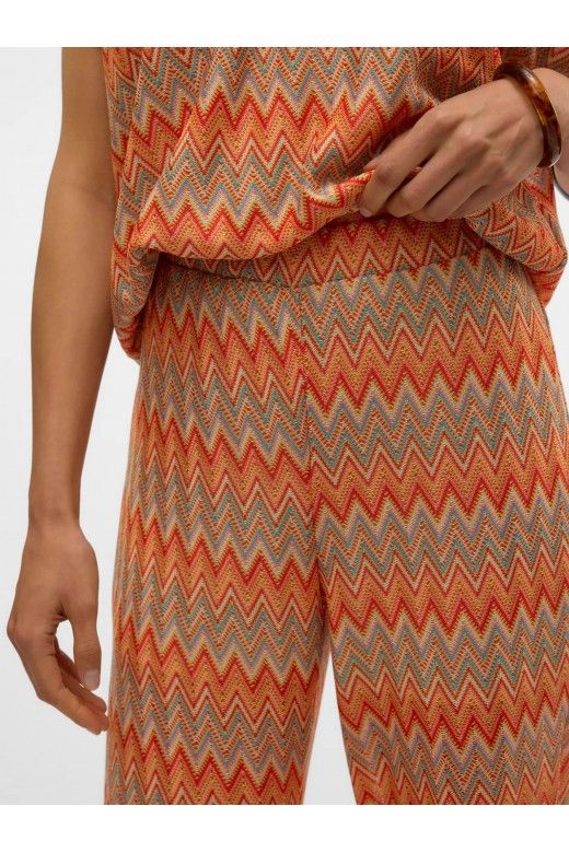 Cala DICTE HW Straight Print JRS VERO MODA