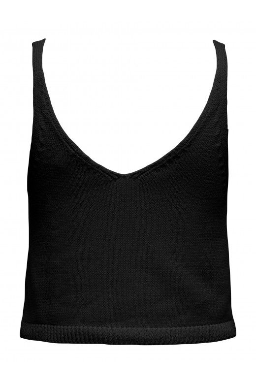 Top Malha COLETTE V com perolas ONLY