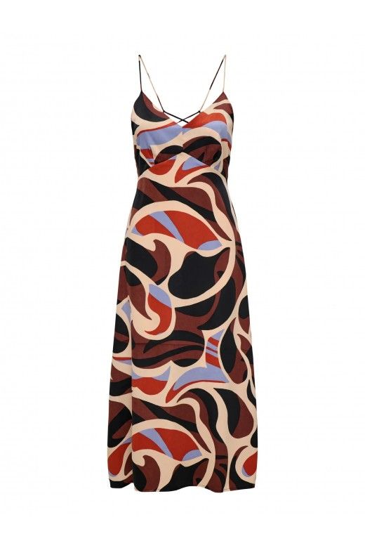 Vestido JANE Print S/L Janice Long ONLY Vestido JANE Print S/L Janice Long ONLY