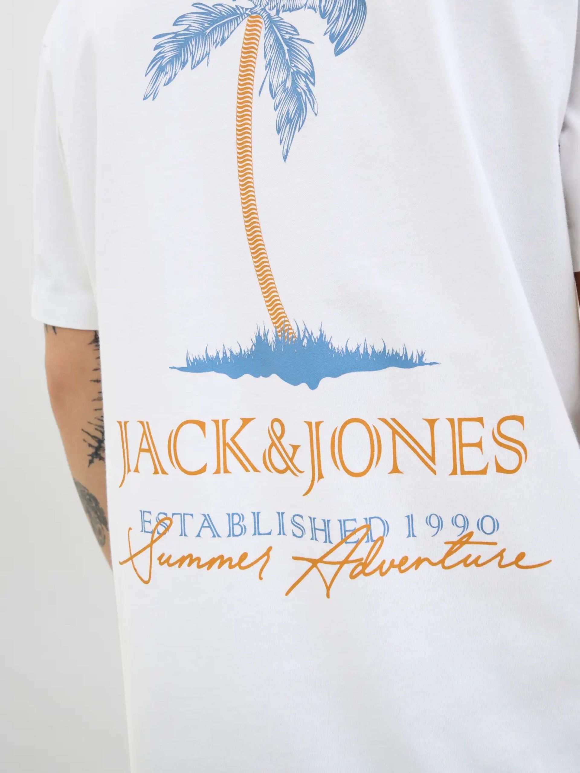 T-Shirt Homem SUMMER VIBES Jack Jones