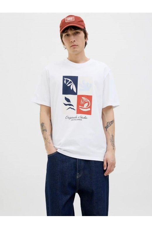 T-Shirt Homem CAMGGU Jack Jones T-Shirt Homem CAMGGU Jack Jones