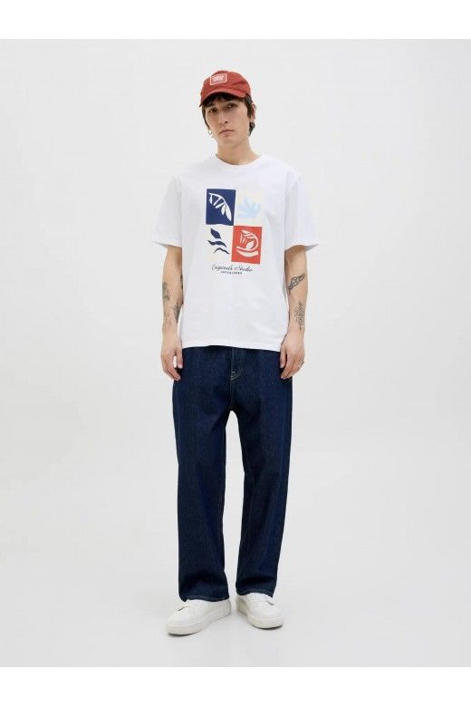 T-Shirt Homem CAMGGU Jack Jones T-Shirt Homem CAMGGU Jack Jones