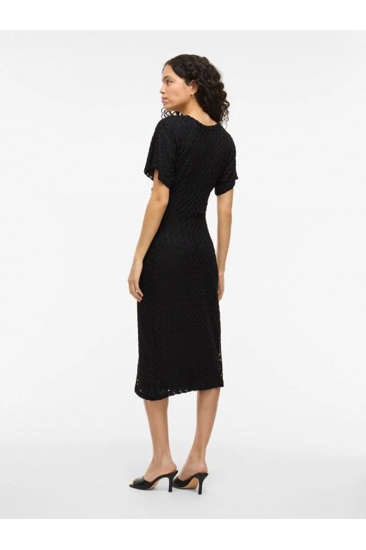 Vestido Midi SOLIRA O VILA 14107122 Vestido Midi SOLIRA O VILA 14107122