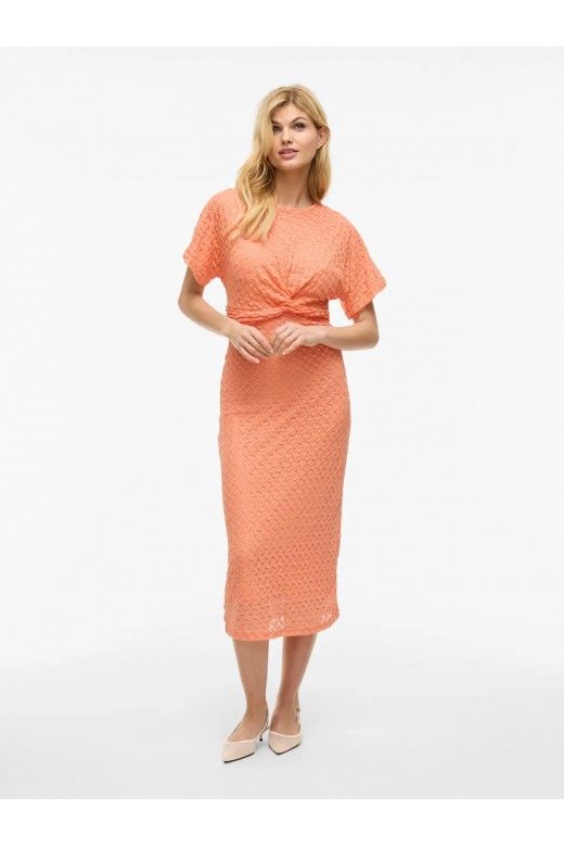 Vestido Midi SOLIRA O VILA 14107122 Vestido Midi SOLIRA O VILA 14107122