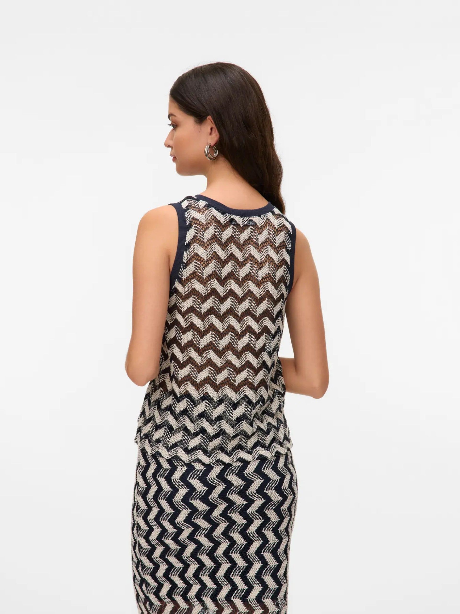 Top TIKKA SL Crochet JRS VERO MODA