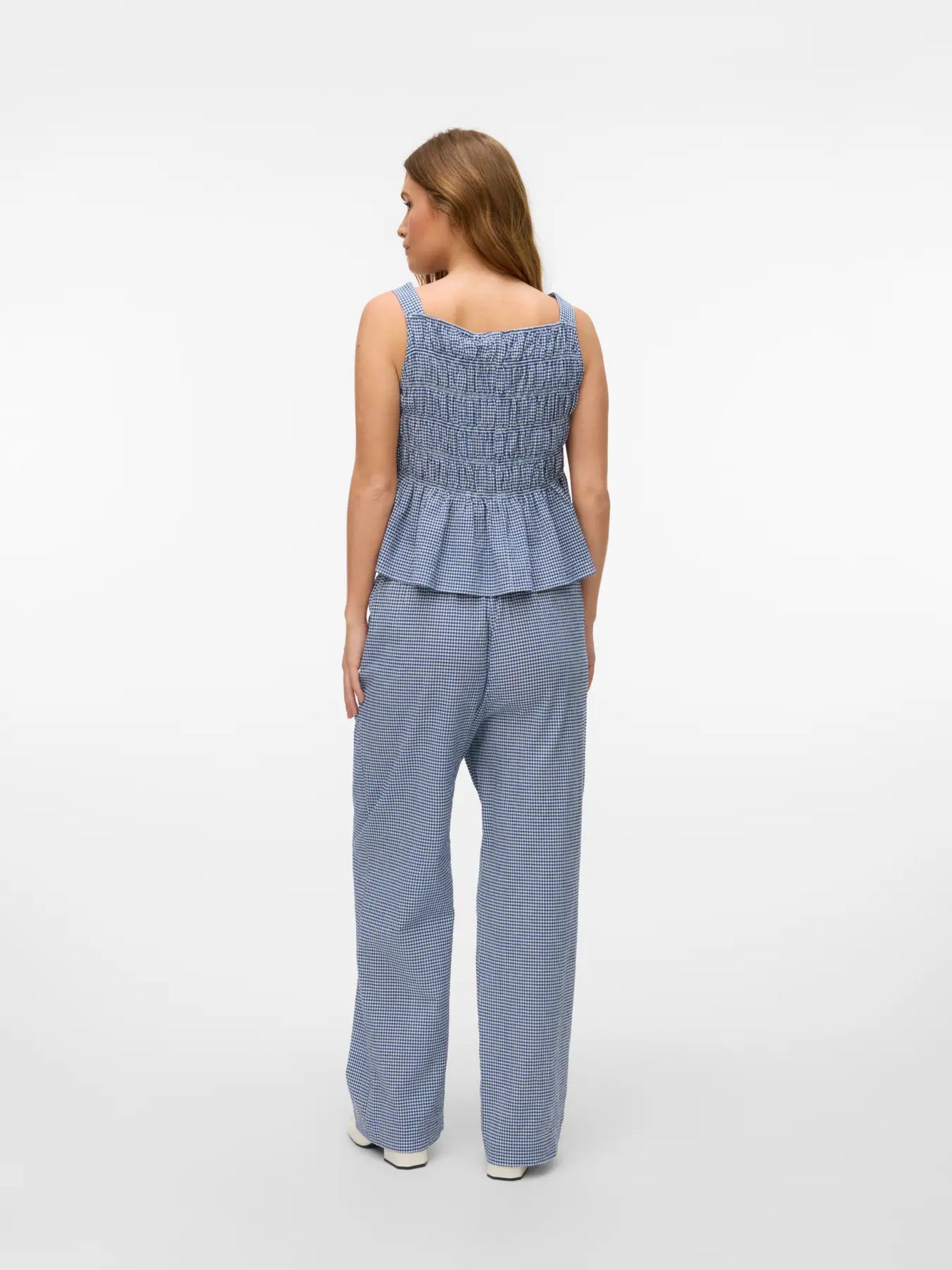 Calça ROBERTA HW CHECKS AWAR VERO MODA