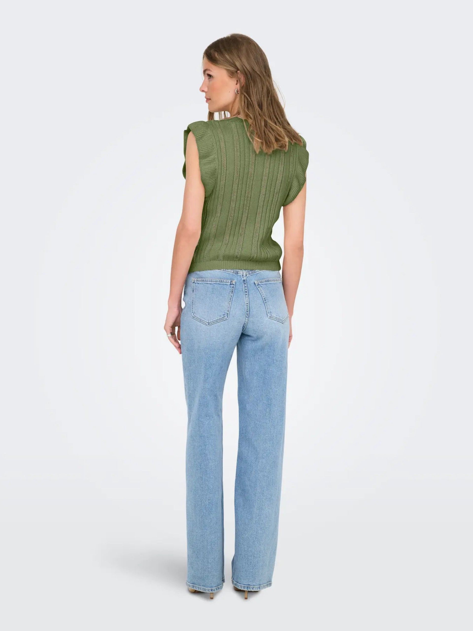 Top Malha NEWTULLE brilhantes ONLY